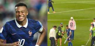 Viralna scena s Mbappeom: Bijesno vodio isušivanje terena usred prekida mbappe