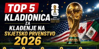 Top 5 kladionica za klađenje na Svjetsko prvenstvo 2026