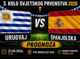 Urugvaj vs Španjolska: Veliki okršaj za plasman u nokaut fazu