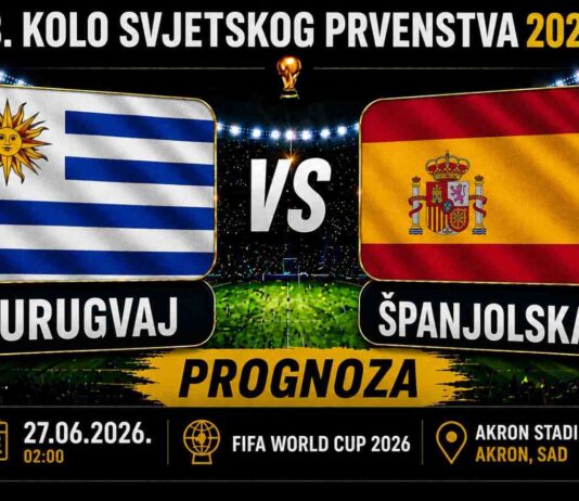 Urugvaj vs Španjolska: Veliki okršaj za plasman u nokaut fazu