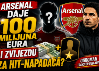 Arsenal daje 100 milijuna eura i zvijezdu za hit-napadača?