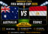 Australija vs Egipat: Tvrda knockout bitka za plasman dalje