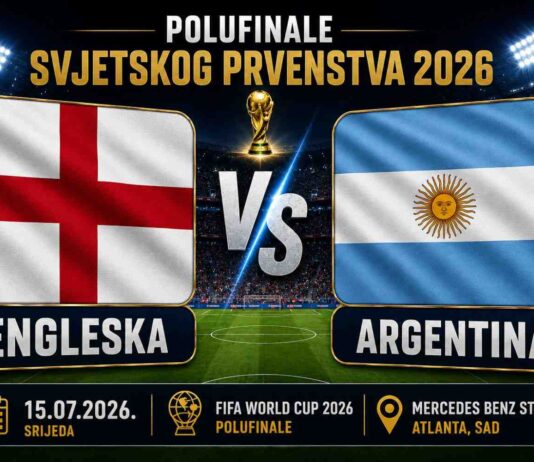 Engleska vs Argentina: Polufinale Svjetskog prvenstva donosi novi nogometni klasik