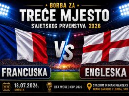 Francuska vs Engleska: Europski derbi odlučuje osvajača trećeg mjesta na Svjetskom prvenstvu