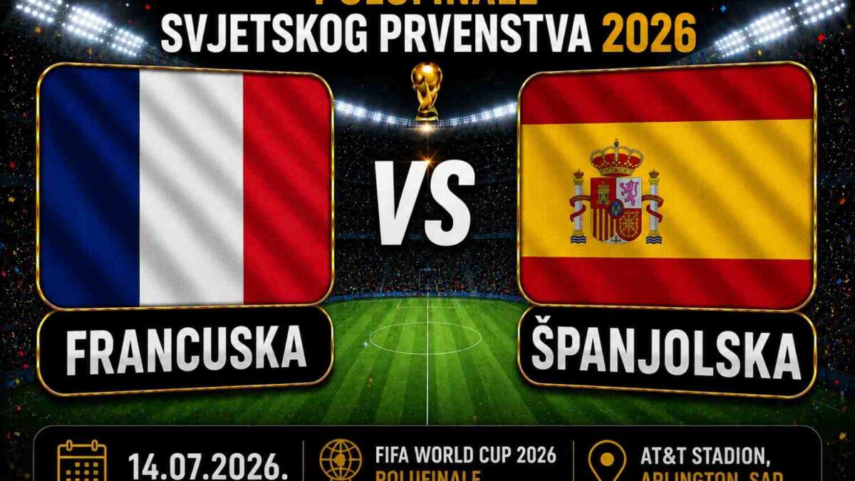 Francuska vs Španjolska: Veliki europski derbi odlučuje prvog finalista Svjetskog prvenstva