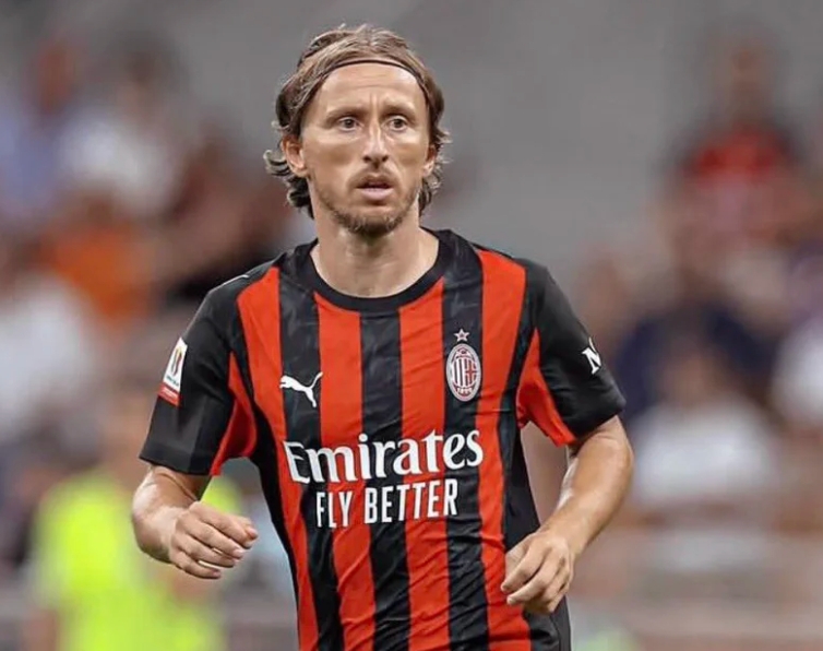 Luka Modrić u dresu Milana