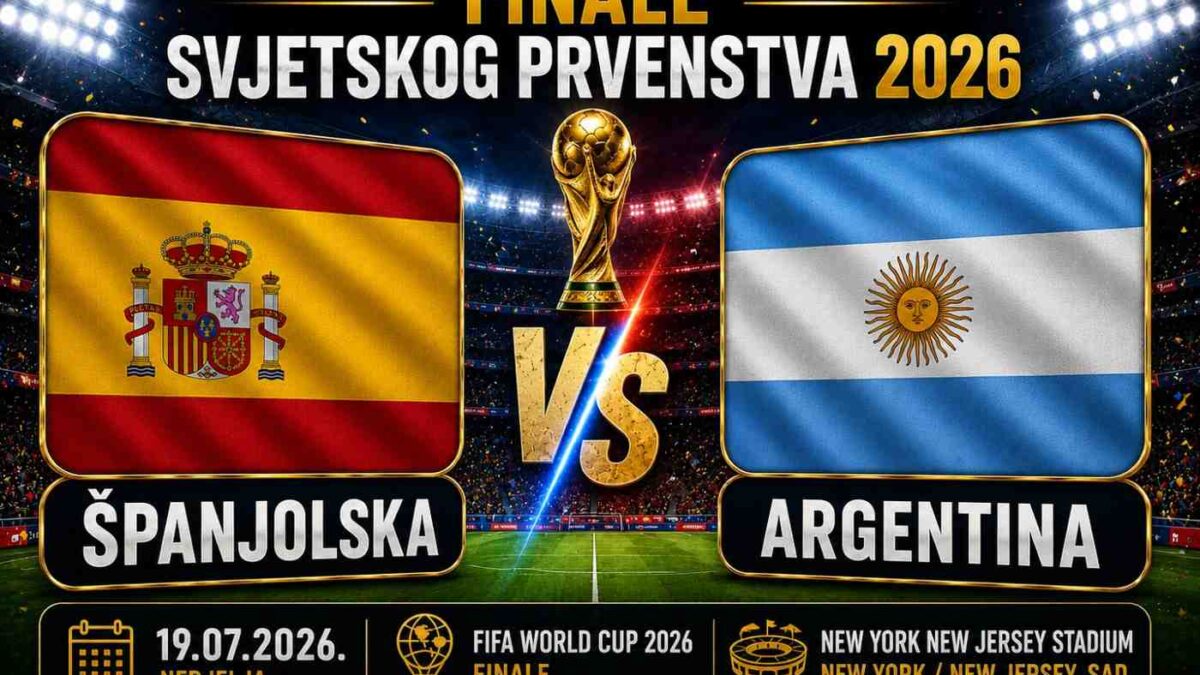 Španjolska vs Argentina: Veliko finale Svjetskog prvenstva 2026