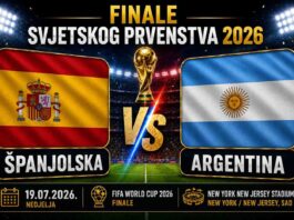 Španjolska vs Argentina: Veliko finale Svjetskog prvenstva 2026
