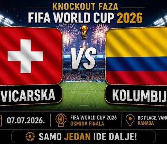 Švicarska vs Kolumbija: Čvrste obrane u borbi za četvrtfinale Svjetskog prvenstva