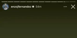 Enzo Fernandez provocirao Engleze objavom na Instagramu pa brzo obrisao fotografiju Enzo Fernandez obrisao Instagram story s pjesmom Wonderwall