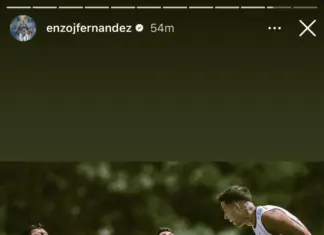 Enzo Fernandez provocirao Engleze objavom na Instagramu pa brzo obrisao fotografiju Enzo Fernandez obrisao Instagram story s pjesmom Wonderwall