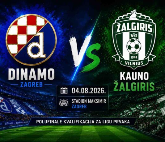 Dinamo Zagreb vs Kauno Žalgiris – tipovi, prognoza i klađenje (04.08.2026.) Dinamo Zagreb vs Kauno Žalgiris tipovi, prognoza i klađenje (04.08.2026.)