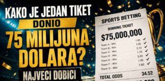 Kako je jedan tiket donio 75 miljuna dolara? Najveći dobici u povijesti klađenja Kako je jedan tiket donio 75 miljuna dolara? Najveći dobici u povijesti klađenja