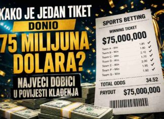 Kako je jedan tiket donio 75 miljuna dolara? Najveći dobici u povijesti klađenja Kako je jedan tiket donio 75 miljuna dolara? Najveći dobici u povijesti klađenja