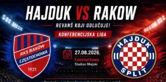 Ulaznice za Hajduk – Ajax nestale u 50 minuta: Poljud rasprodan za europsku premijeru Rakow vs Hajduk Split - Konferencijska liga kvalifikacije najava