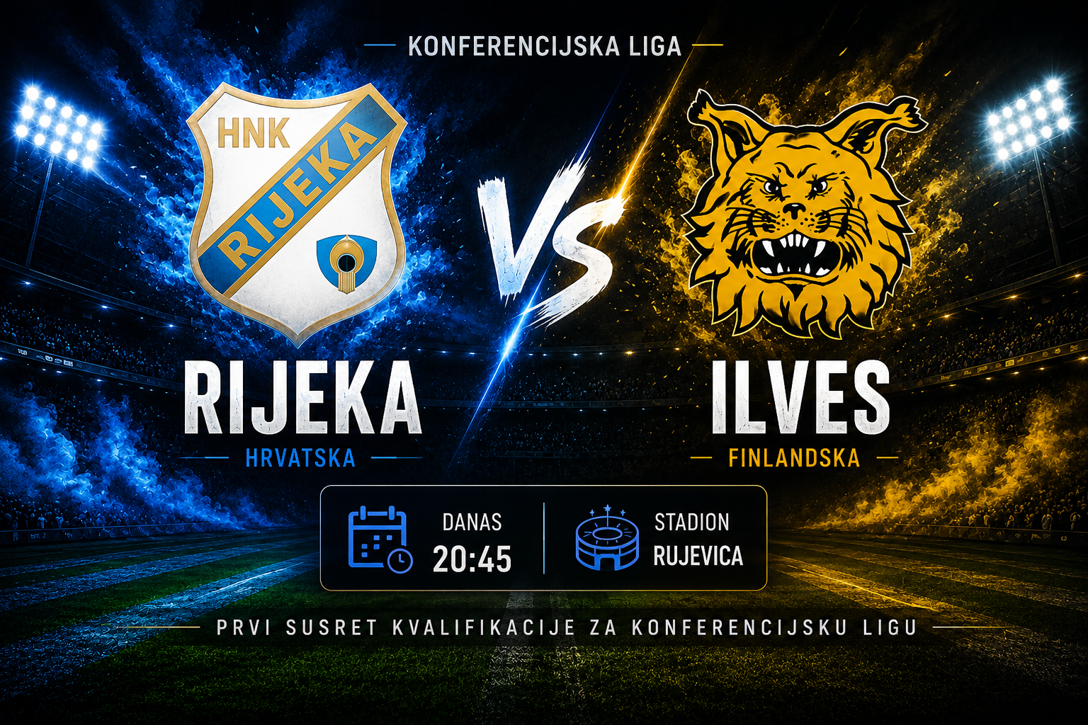 Rijeka vs Ilves - najava i kvote