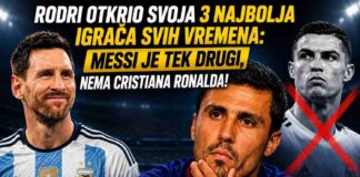 Rodri otkrio svoja 3 najbolja igrača svih vremena: Messi je tek drugi, nema Cristiana Ronalda!