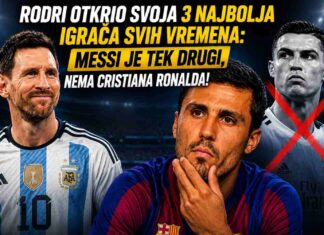 Rodri otkrio svoja 3 najbolja igrača svih vremena: Messi je tek drugi, nema Cristiana Ronalda!