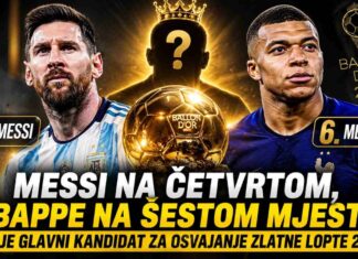 Messi na četvrtom, Mbappe na šestom mjestu: Ovo je glavni kandidat za osvajanje Zlatne lopte 2026