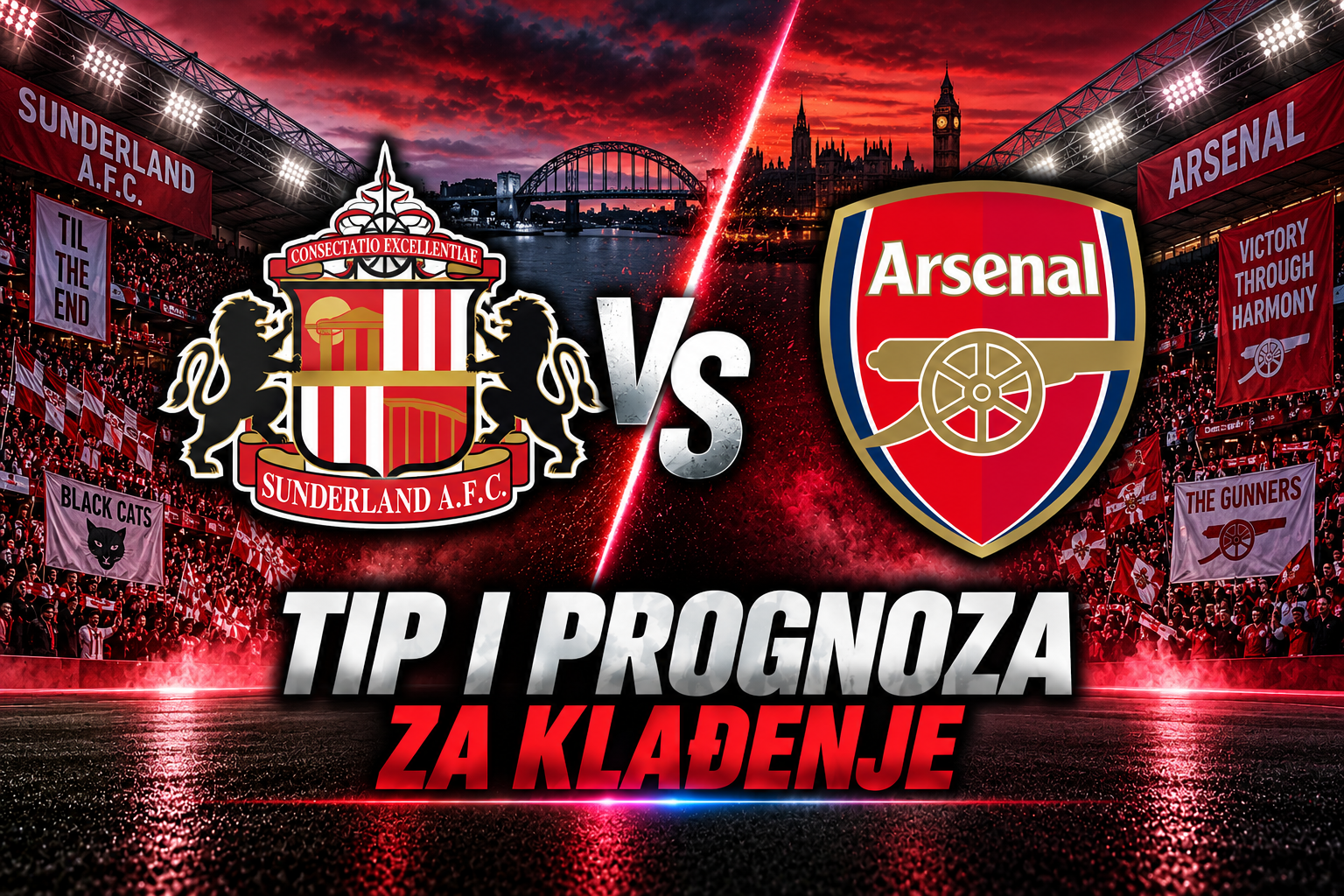 Sunderland vs Arsenal - najava i kvote