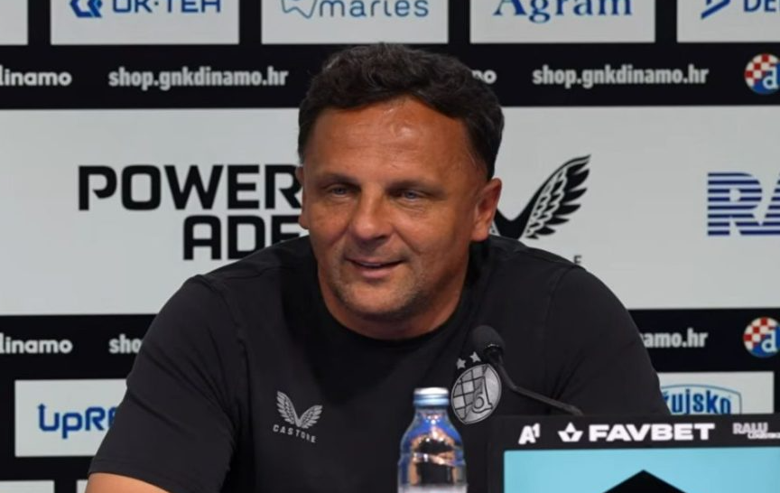 Mario Kovačević na konferenciji za medije u Dinamovu klupskom prostoru