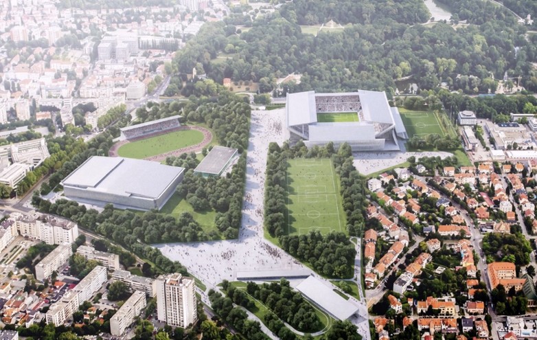 Novi stadion Maksimir – prvonagrađeno rješenje studija VG13 Architects