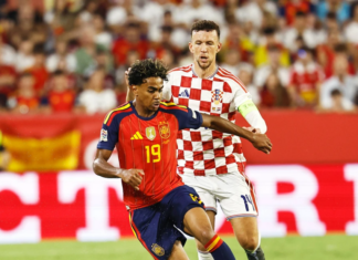 Yamal iz Seville ponio dva hrvatska dresa: Jedan dobio od Perišića, drugi nakon utakmice