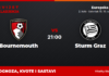 Bournemouth – Sturm Graz prognoza i tip: Europska liga, četvrtak u 21:00 Bournemouth – Sturm Graz, Europska liga, 2. kolo: prognoza i kvote