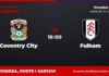Coventry City – Fulham prognoza i tip: Oba tima daju gol, subota u 16:00 Coventry City – Fulham, Premier liga: prognoza i kvote