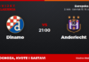 Dinamo – Anderlecht prognoza i tip: Europska liga, četvrtak u 21:00 Dinamo – Anderlecht, Europska liga, 2. kolo: prognoza i kvote