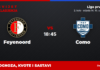 Feyenoord – Como prognoza i tip: Liga prvaka, srijeda u 18:45 Feyenoord – Como, Liga prvaka, 2. kolo: prognoza i kvote