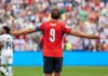 Engleska – Češka 3:0: Kane izjednačio rekord star 36 godina, a sam ga može preuzeti protiv Hrvatske Harry Kane u dresu Engleske s kapetanskom vrpcom i brojem 9 na leđima
