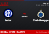 Inter – Club Brugge prognoza i tip: Sommer se vraća na San Siro Inter – Club Brugge, Liga prvaka, 2. kolo: prognoza i kvote