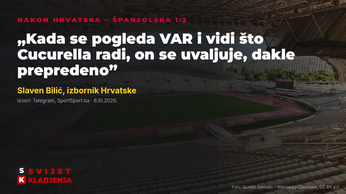 Bilić o Cucurelli nakon Hrvatska – Španjolska 1:2