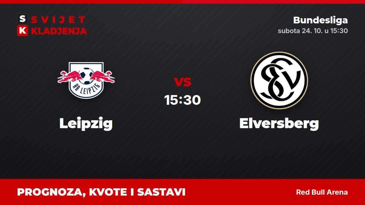 Leipzig – Elversberg, Bundesliga: prognoza i kvote