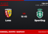 Lens – Sporting prognoza i tip: Liga prvaka, utorak u 18:45 Lens – Sporting, Liga prvaka, 2. kolo: prognoza i kvote