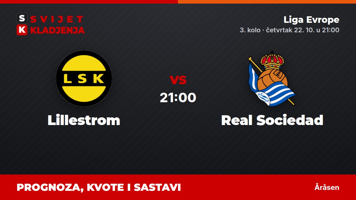 Lillestrom – Real Sociedad, Liga Evrope: prognoza i kvote