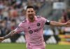 Messi još ne zna hoće li doći na Zlatnu loptu: u petak nagrada u Oviedu, u subotu Inter Miami, pa odluka o Londonu Lionel Messi u ružičastom dresu Intera Miami slavi pogodak raširenih ruku