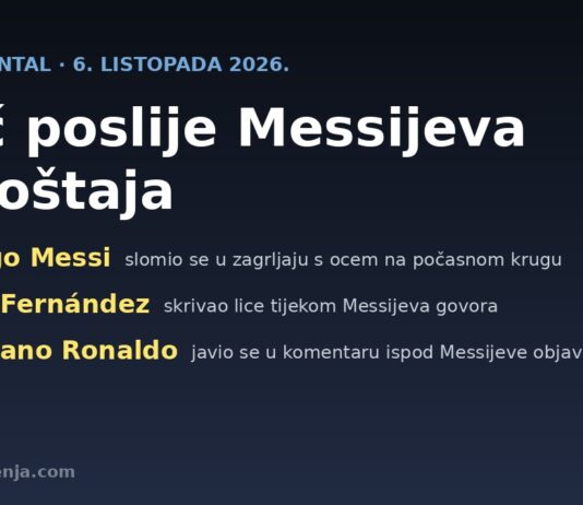 Ronaldova poruka Messiju nakon oproštaja: Thiago se slomio u zagrljaju, Enzo Fernández skrivao lice