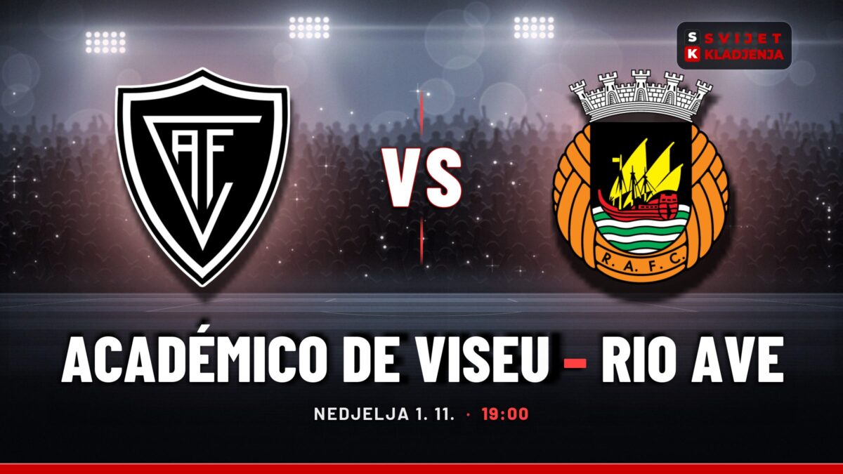 Académico de Viseu – Rio Ave prognoza i tip: 1X, nedjelja u 19:00