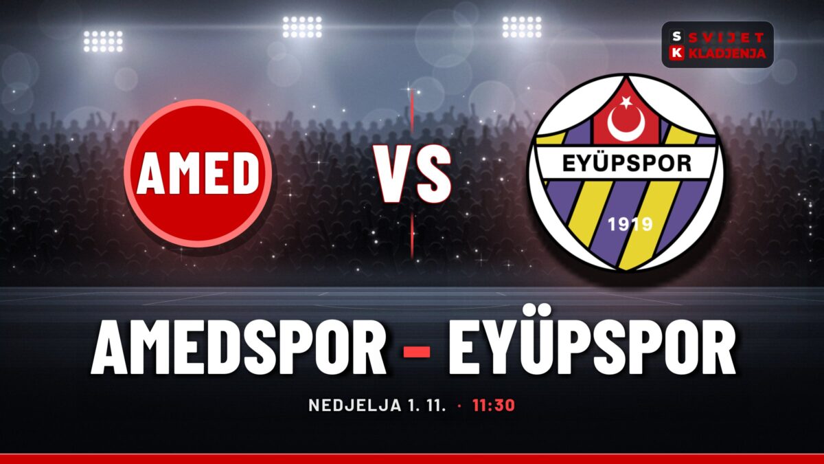 Amedspor – Eyüpspor prognoza i tip: pobjeda Amedspora, nedjelja u 11:30