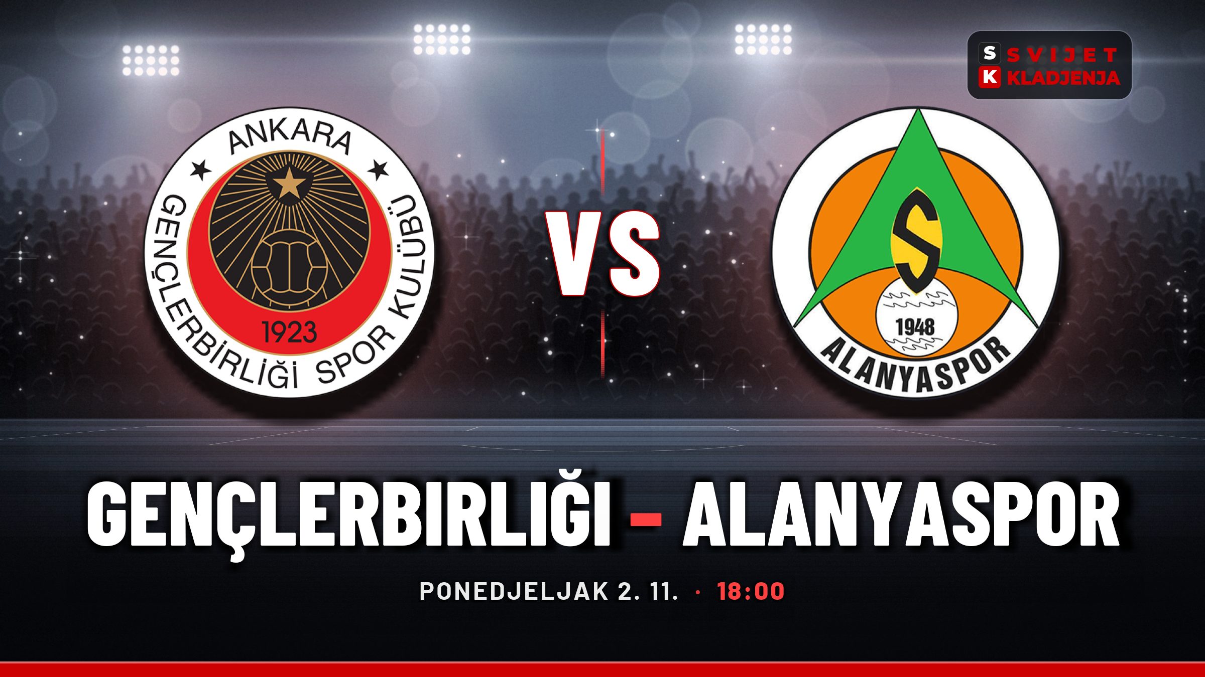 Gençlerbirliği – Alanyaspor, Süper Lig: prognoza i tip