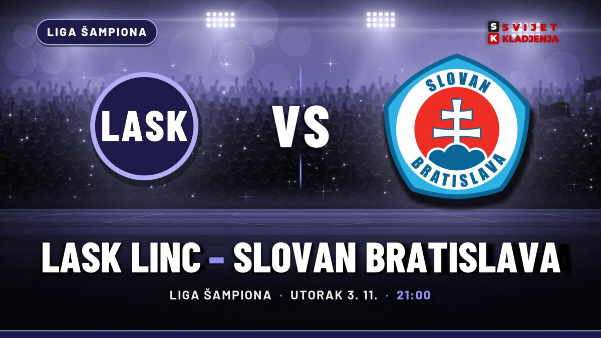 LASK Linc – Slovan Bratislava prognoza i tip: golovi, utorak u 21:00
