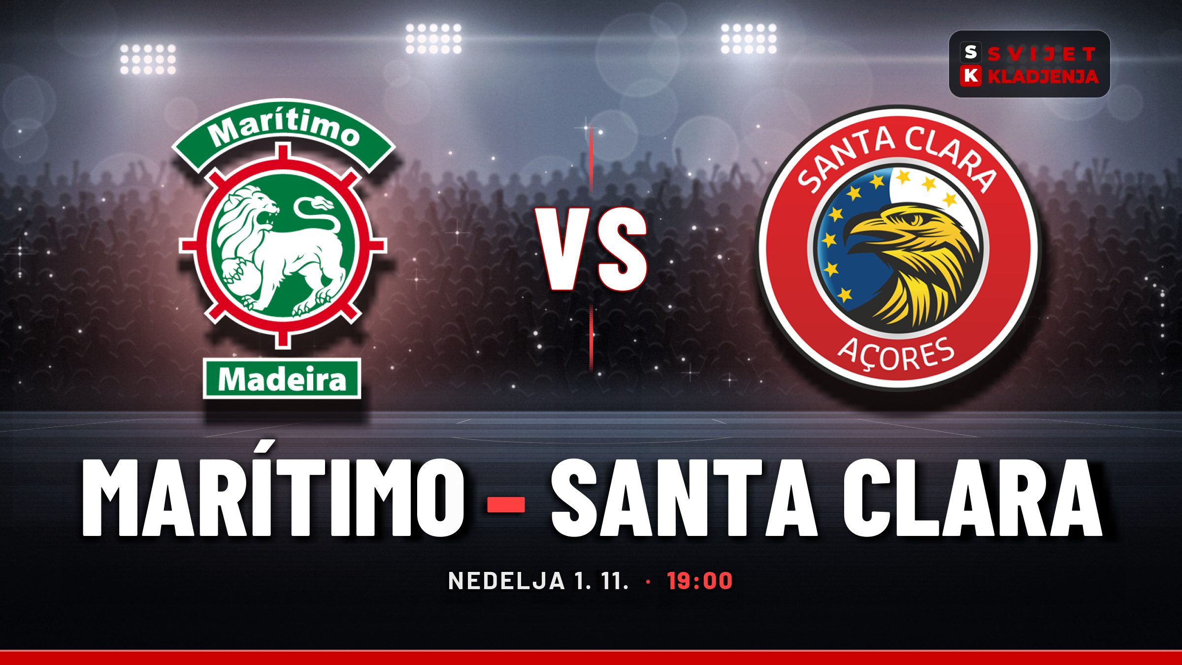 Marítimo – Santa Clara, Primeira liga: prognoza i tip