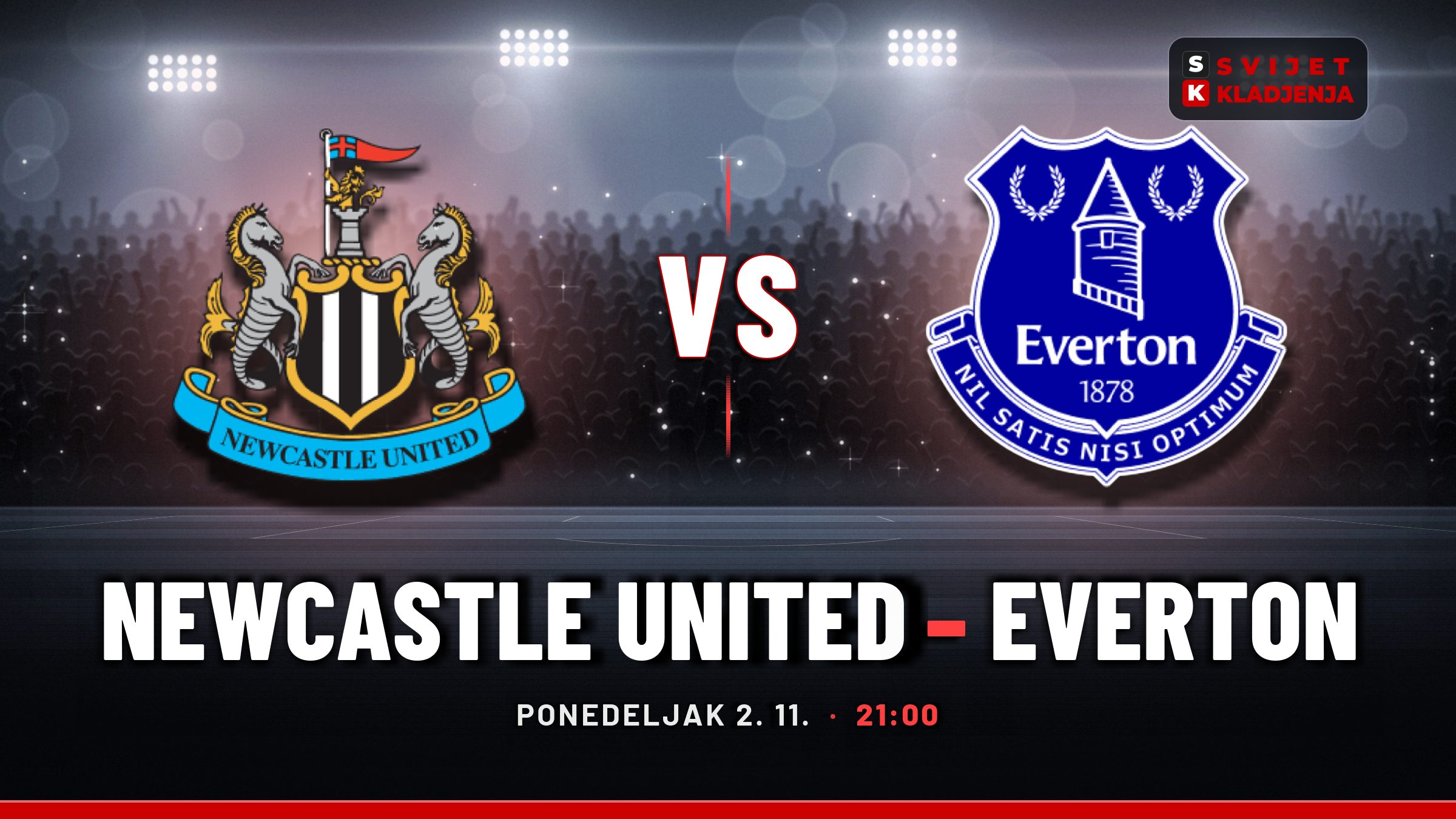 Newcastle United – Everton, Premijer liga: prognoza i tip