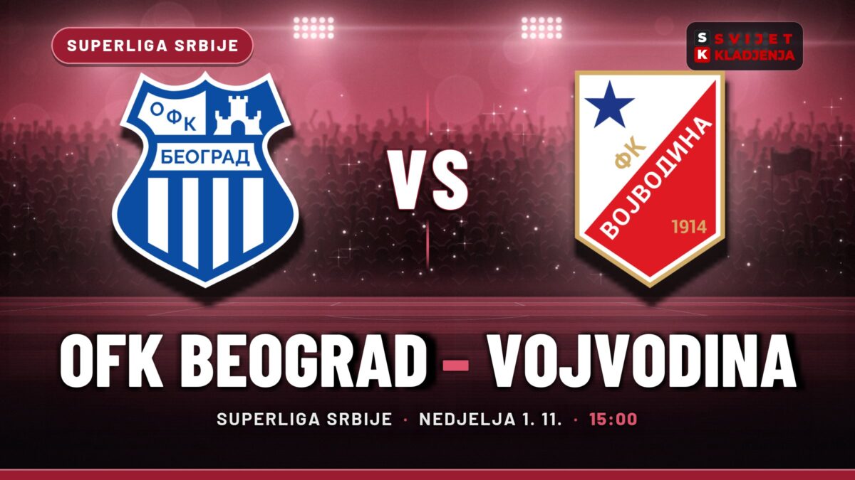 OFK Beograd – Vojvodina prognoza i tip: 2 (Vojvodina), nedjelja u 15:00