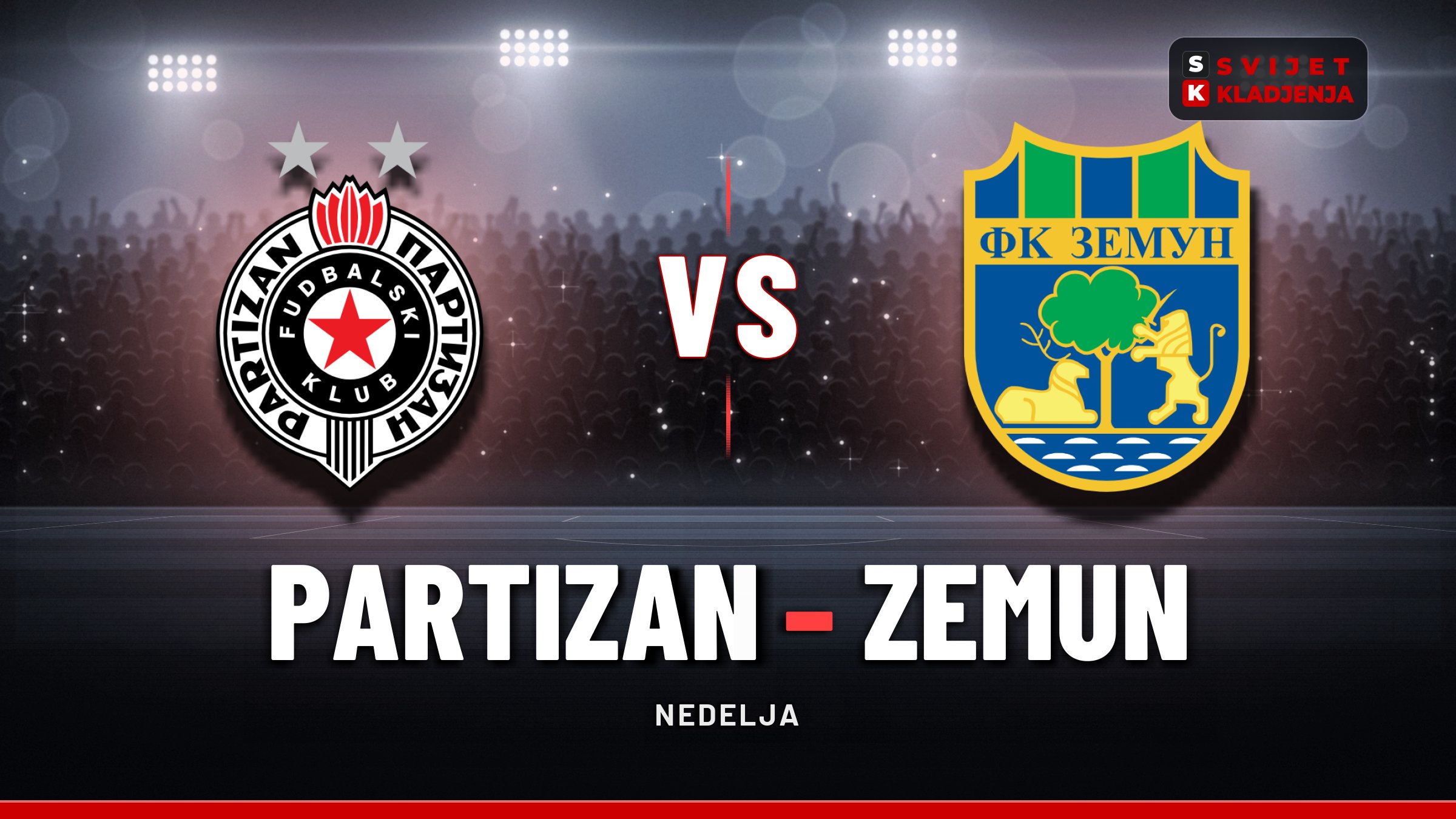 Partizan – Zemun, Superliga Srbije: prognoza i tip