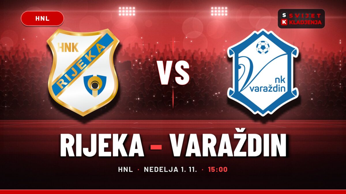 Rijeka – Varaždin prognoza i tip: 1X, nedelja u 15:00