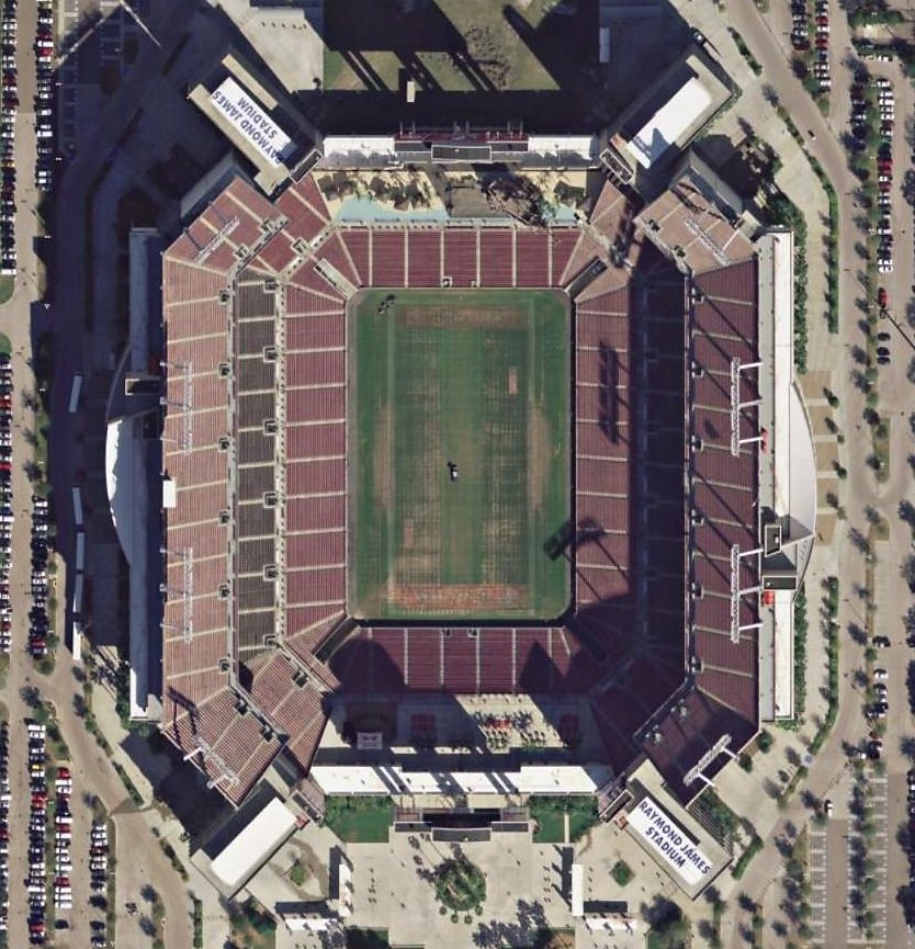 Raymond James Stadium, stadion Tampa Bay Buccaneers