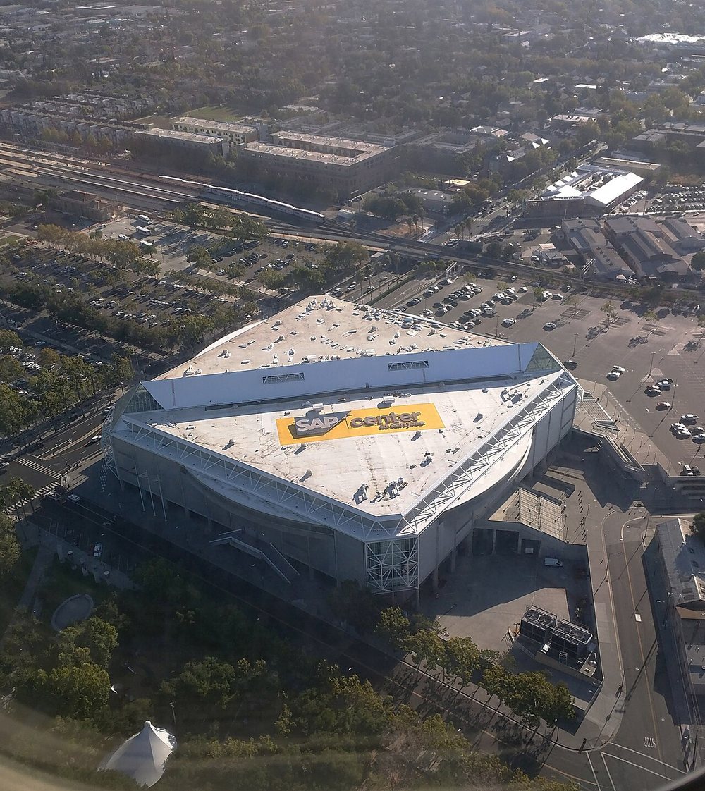 SAP Center at San Jose, dvorana San Jose Sharks